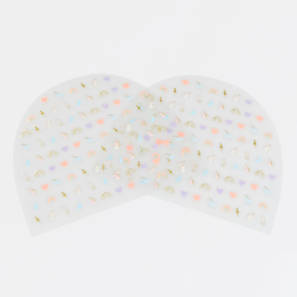 Rainbow Unicorn Nail Stickers