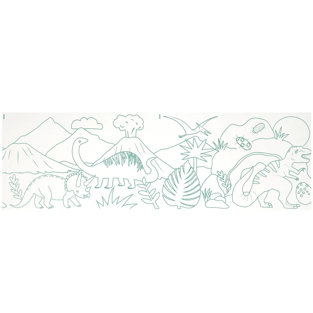 Dinosaur Coloring Roll