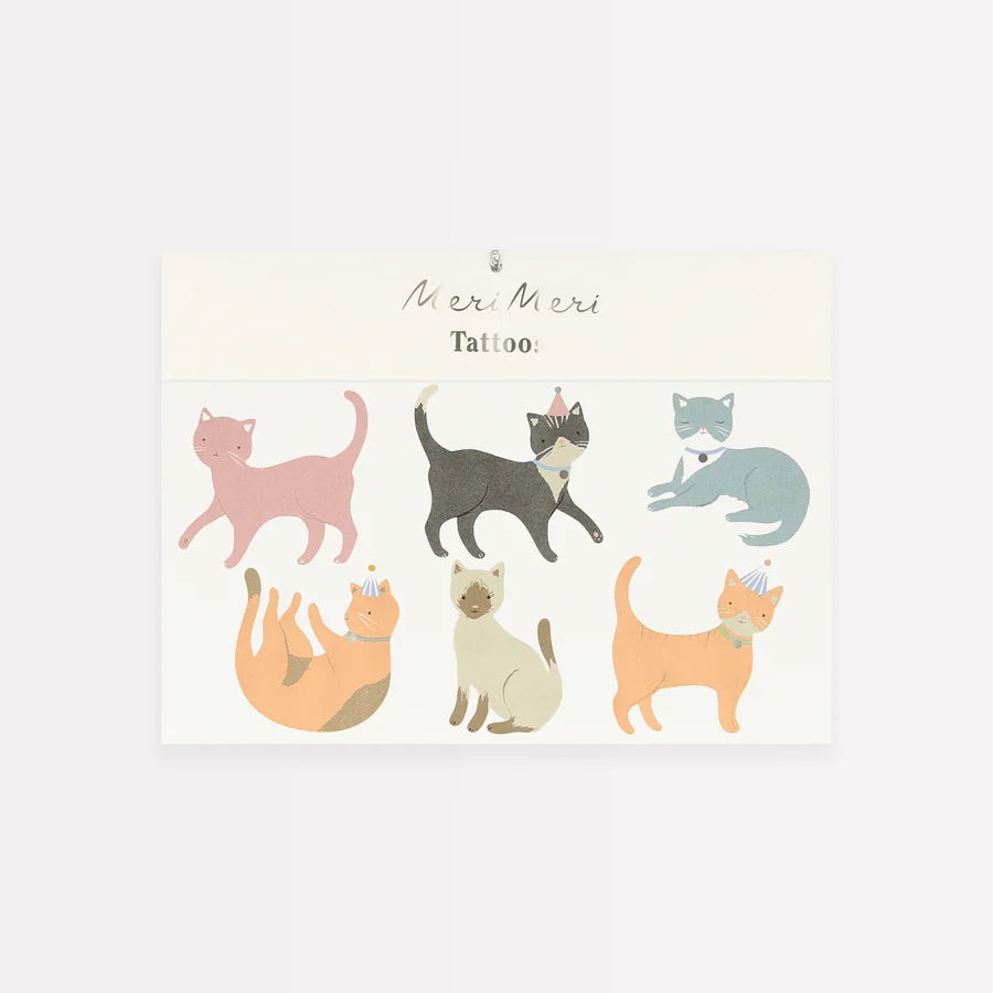 Cat Small Temporary Tattoos