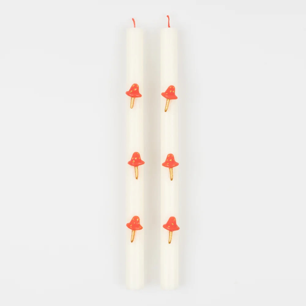 Mushroom Table Candles