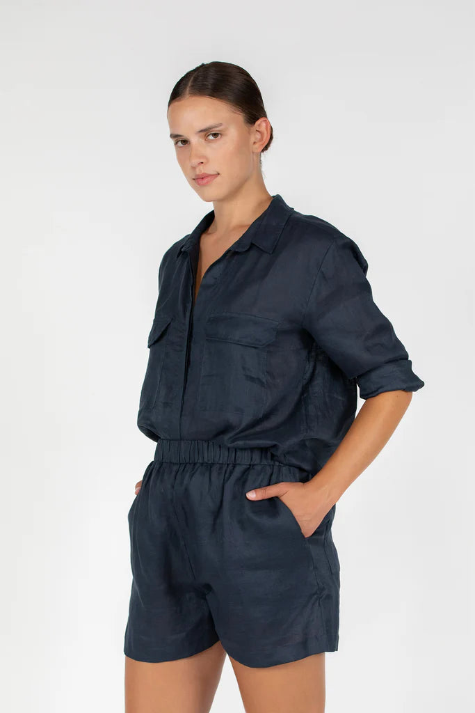 Mentawai Button Up Shirt - Cabana