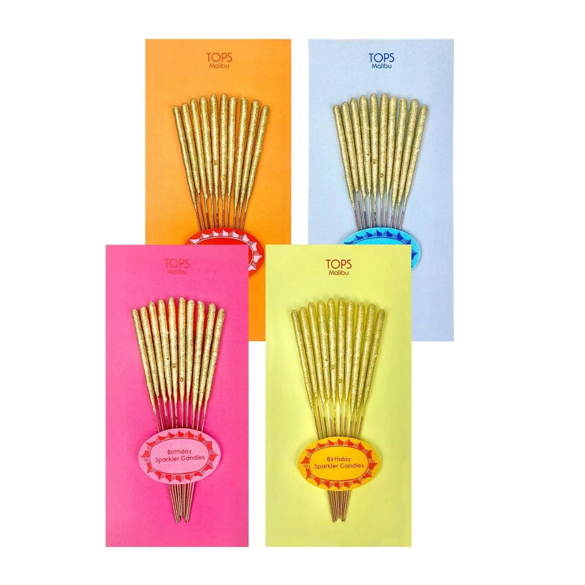Gold Mini Sparklers in Tube