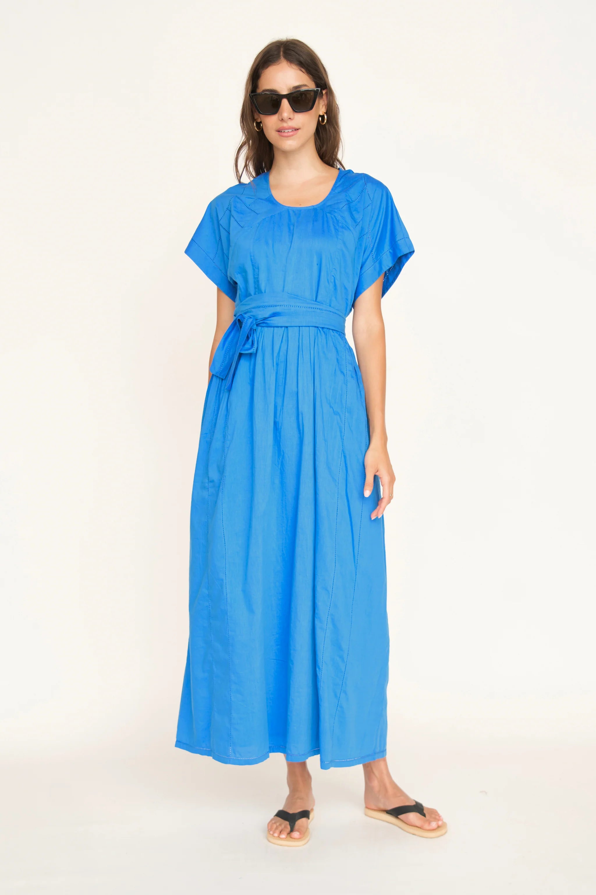 Shanghai Dress in Egyptian Blue