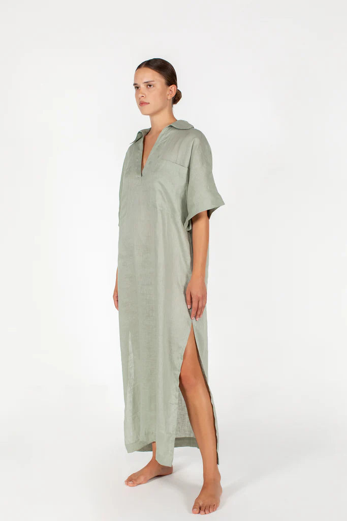 Niki Dress - Celadon