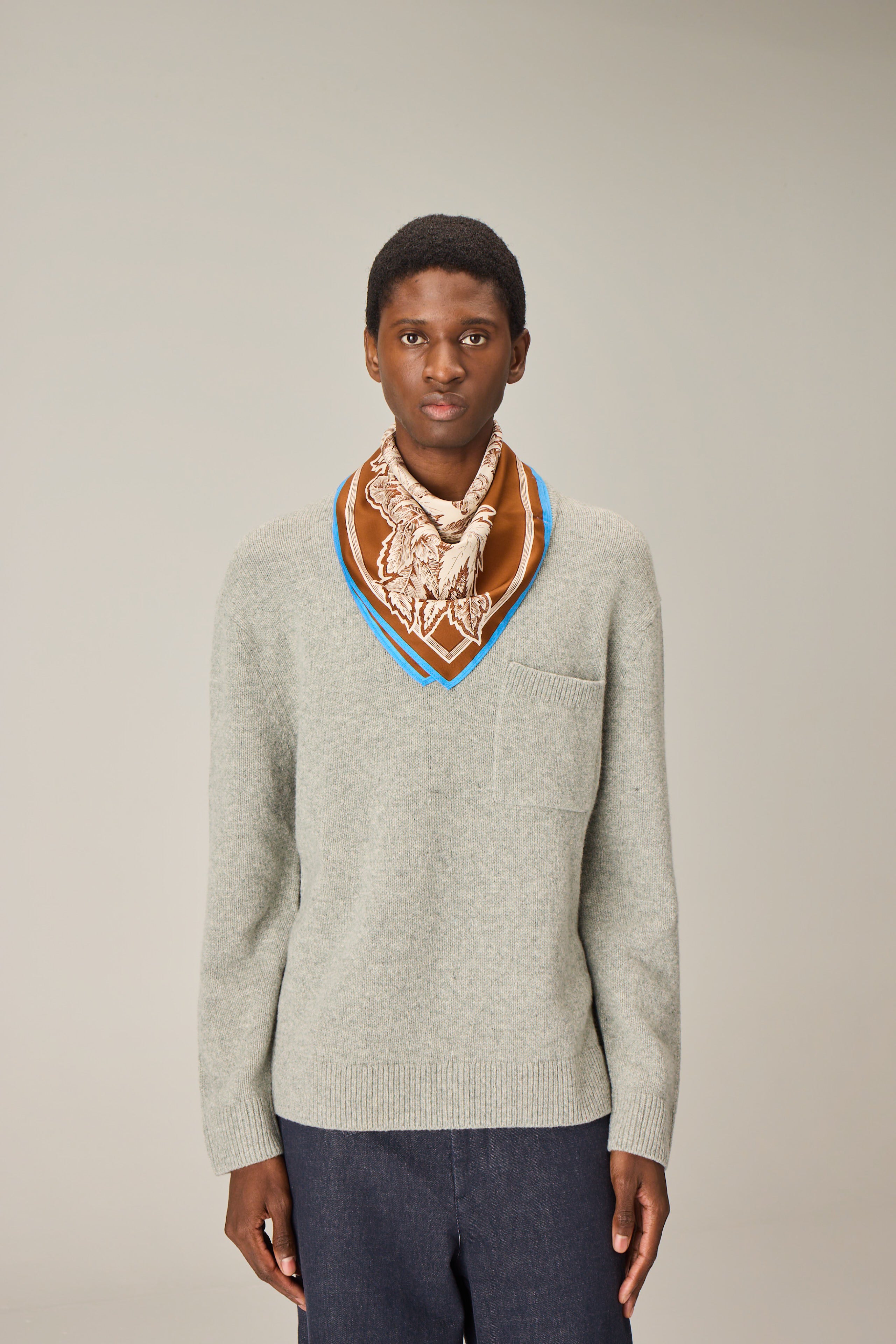 SQUARE / CARRE 65 BANGALOR CARAMEL/CARAMEL