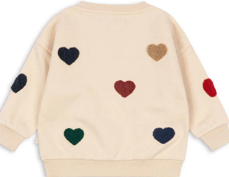 Lou Terry Sweat Shirt - Bon Coeur Coloré