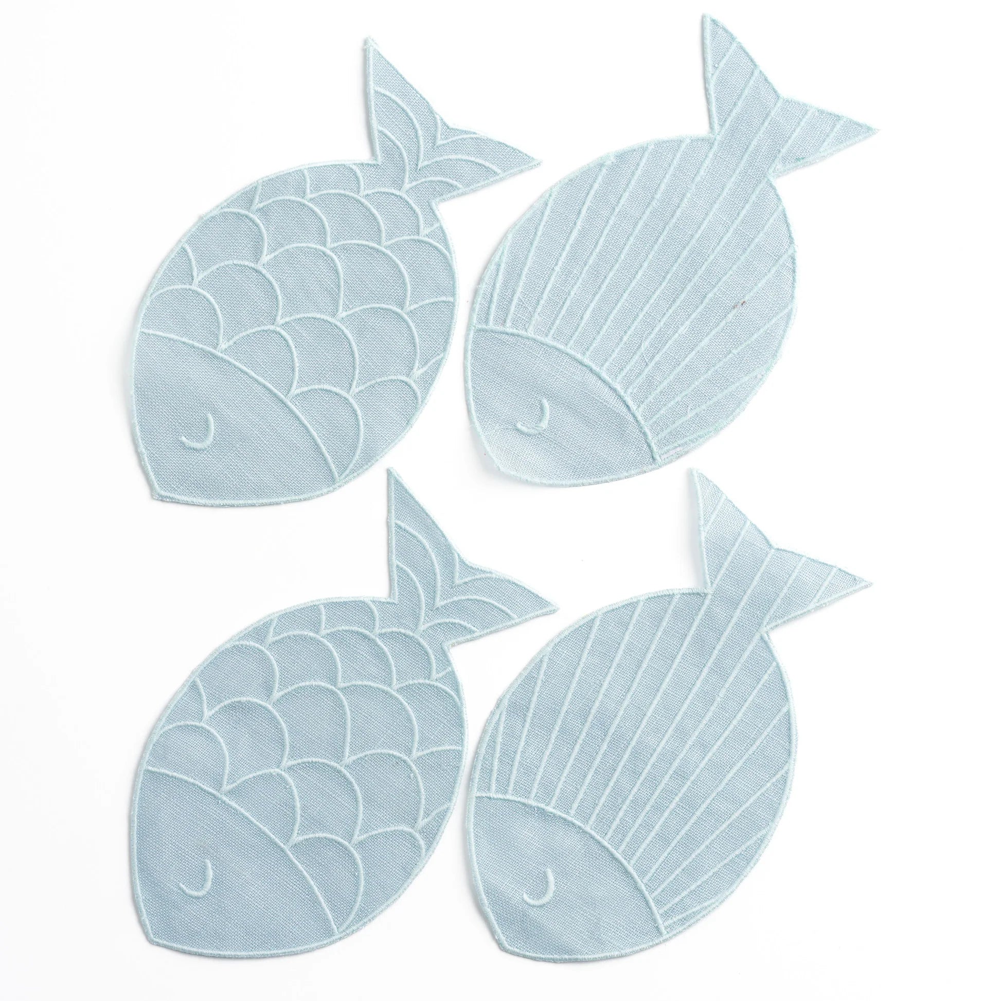 Cocktail Napkins Set of 4 - Sardine