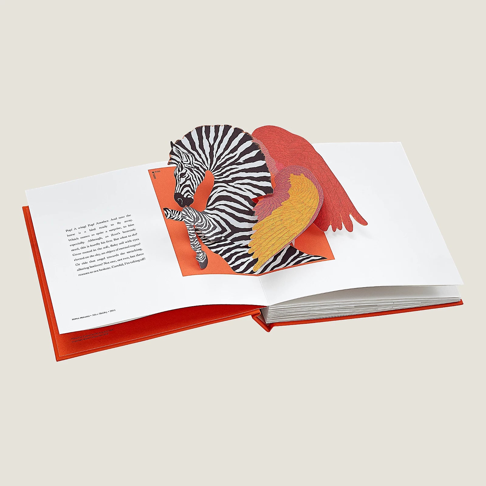 Hermes Pop Up Book