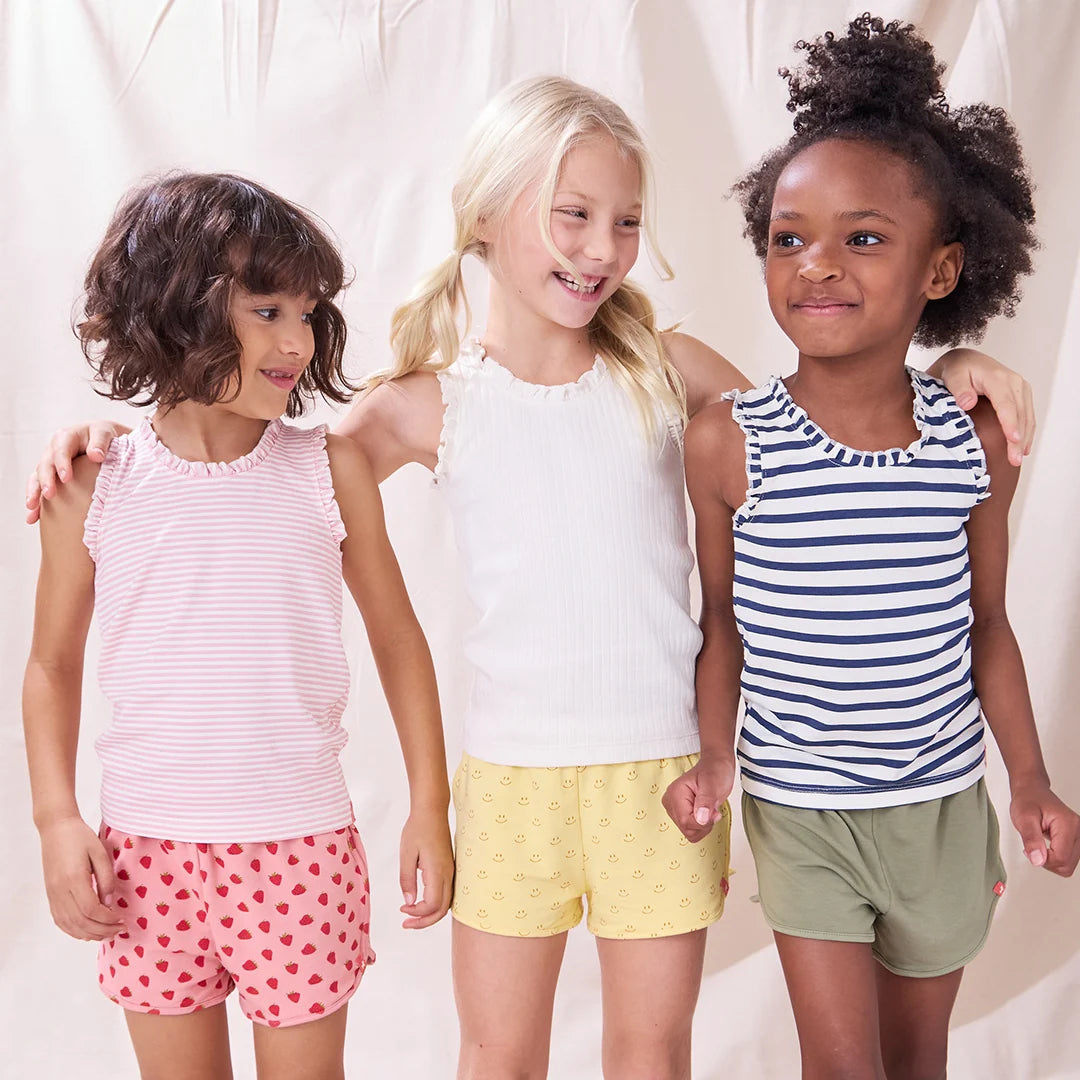 Joy Ruffle Rib Tank
