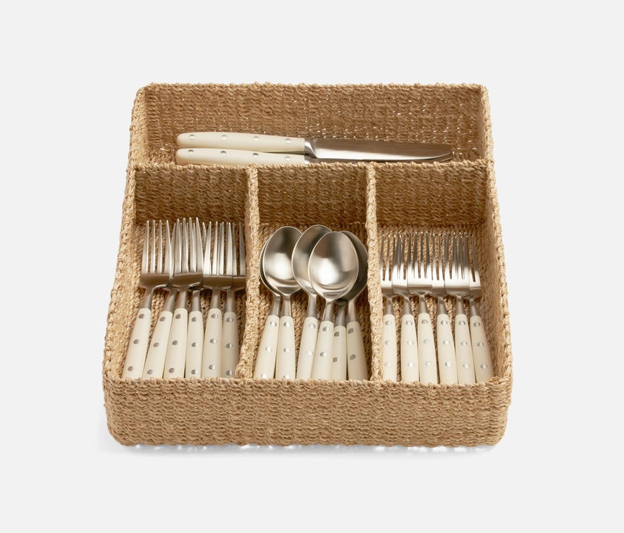 Voru Abaca Flatware Holder - Natural