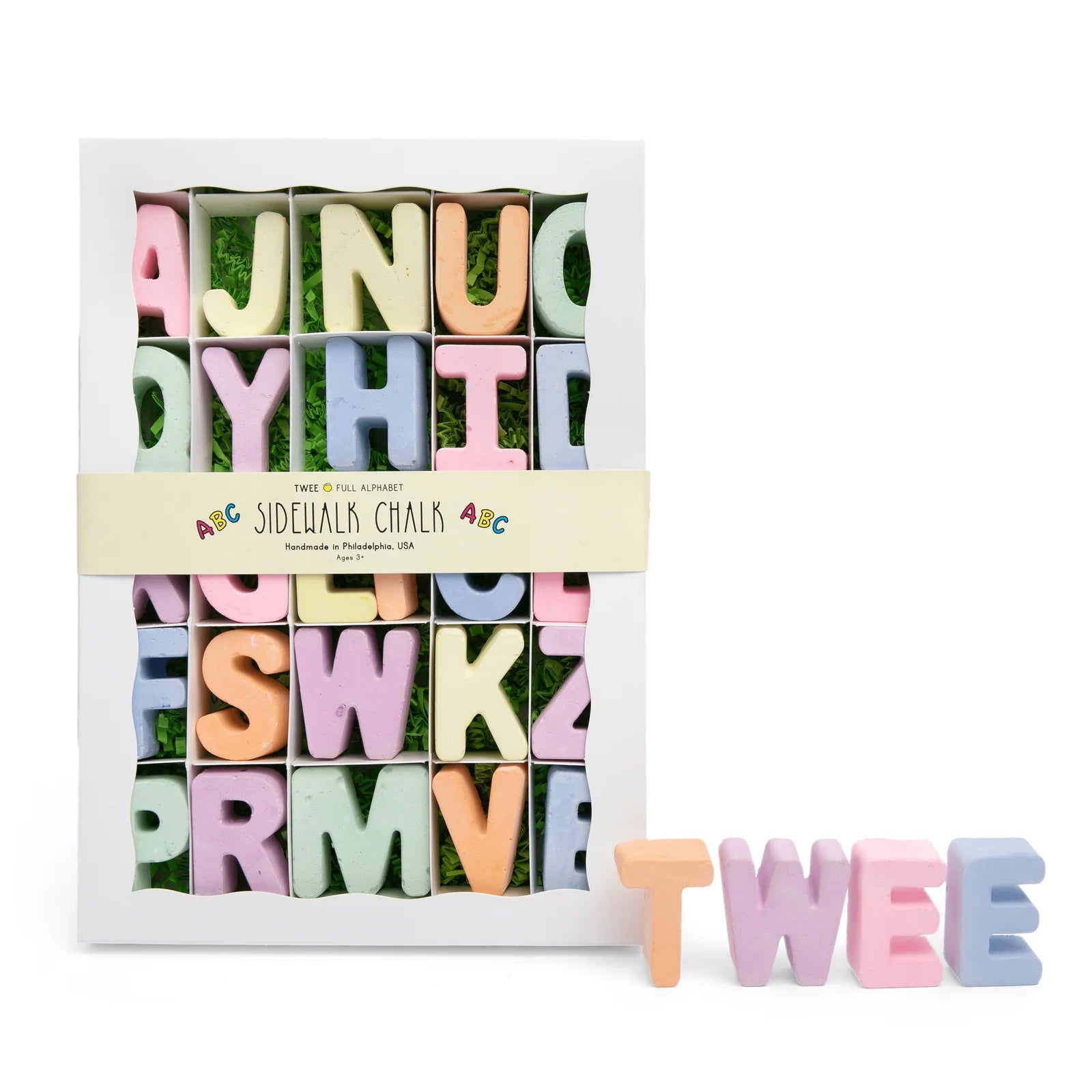 Alphabet Sidewalk Chalk