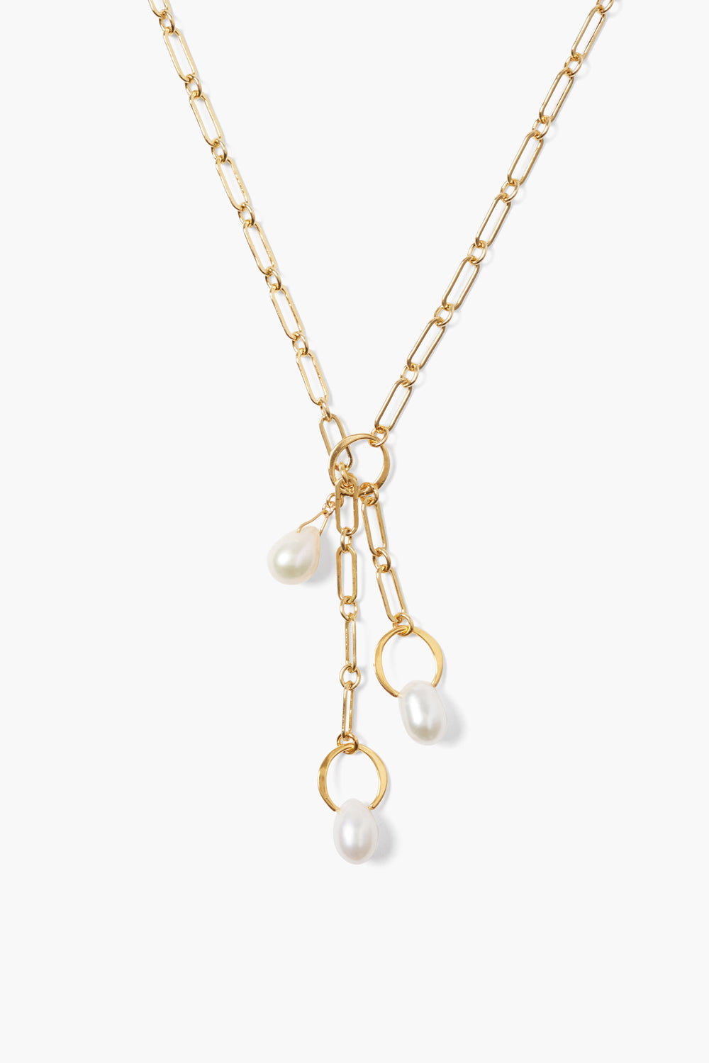 Tamsyn White Pearl Necklace