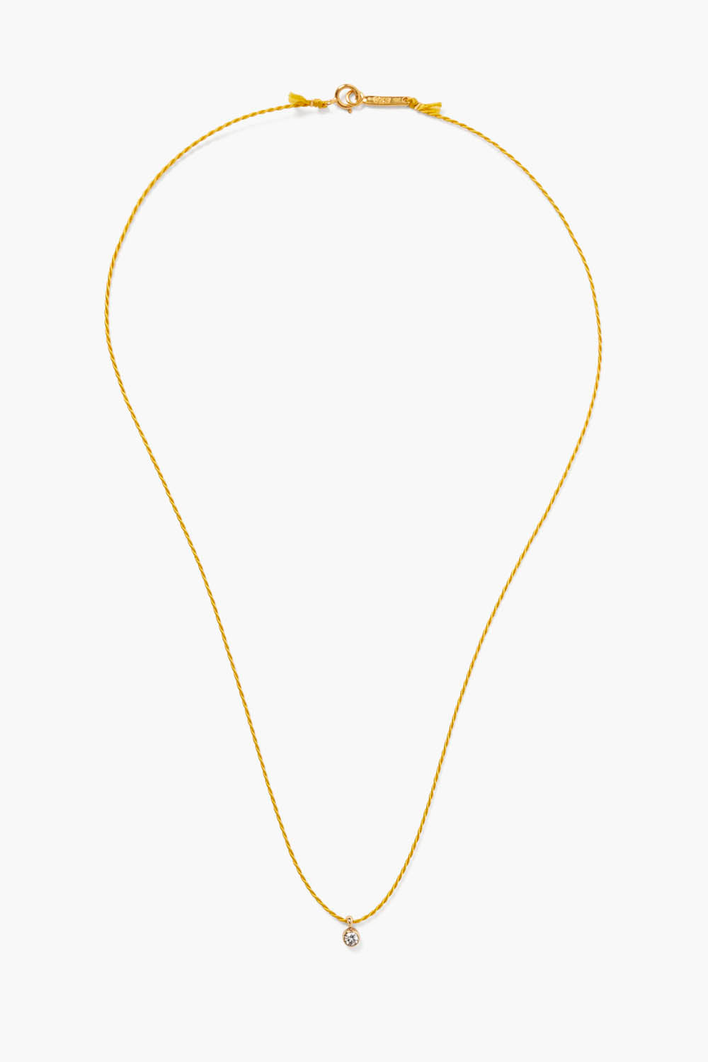 Este Diamond Necklace - Mustard