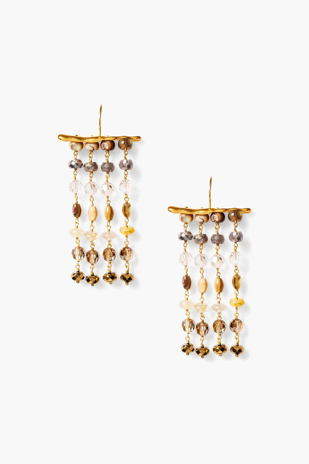 Contessa Earring Natural Mix