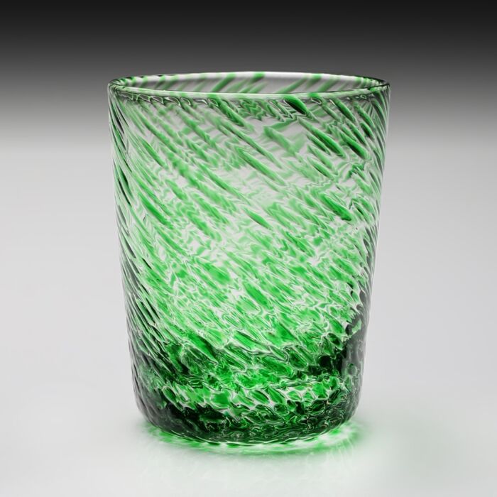 Vanessa Old Fashioned Tumbler Highball - Forest Green