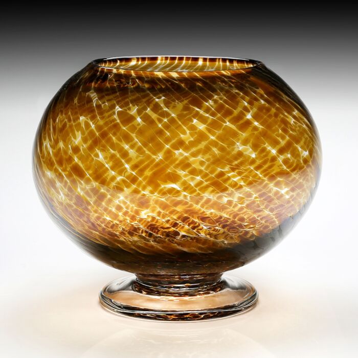 Vanessa Rose Bowl Tortoise 7"