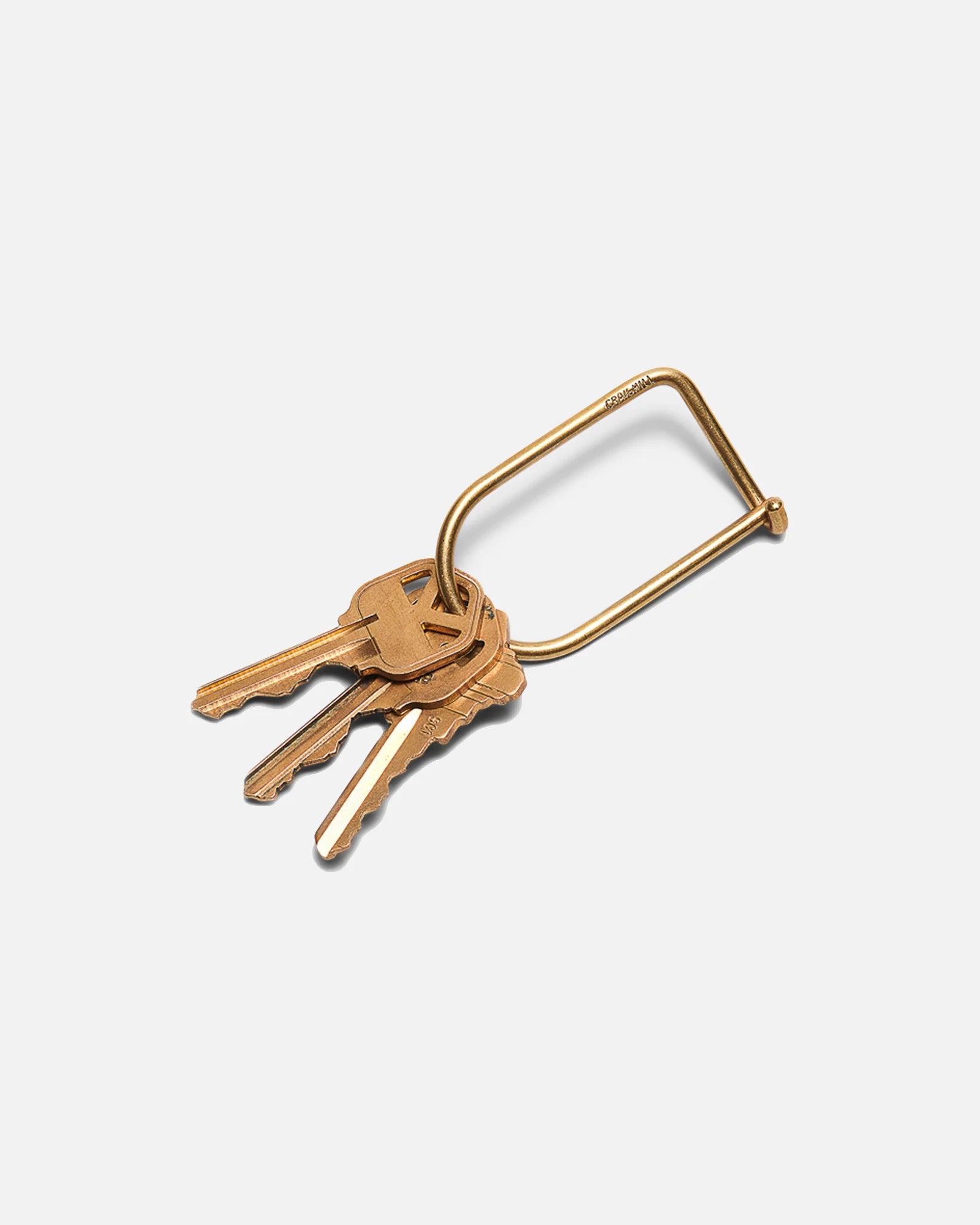 Wilson Key Ring - Brass