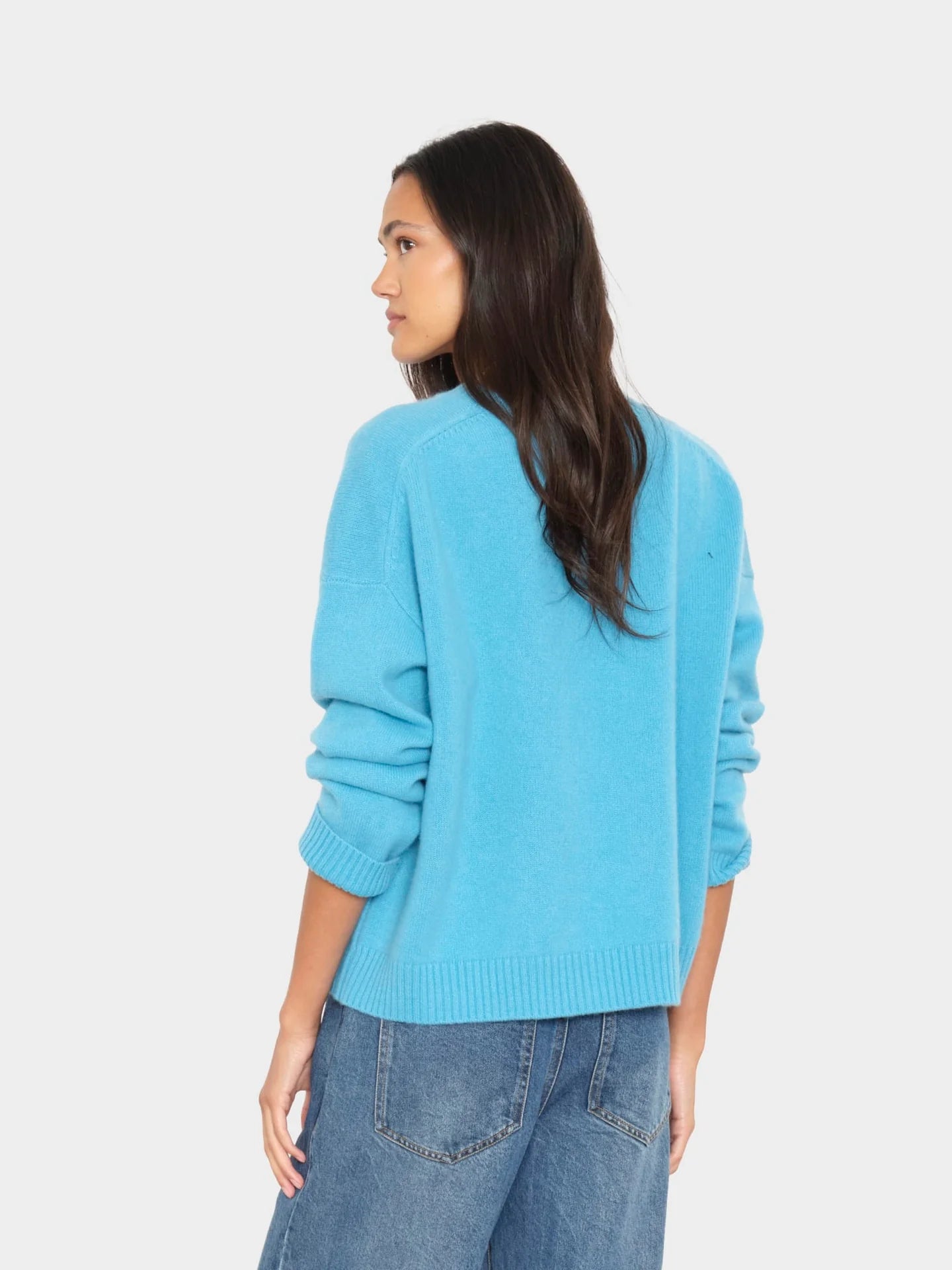 Lela Sweater - Mint Blue