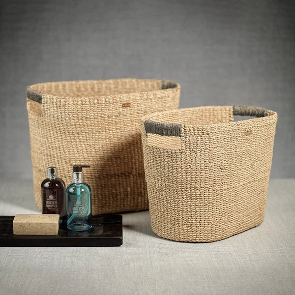 Miriam Oval Abaca Basket