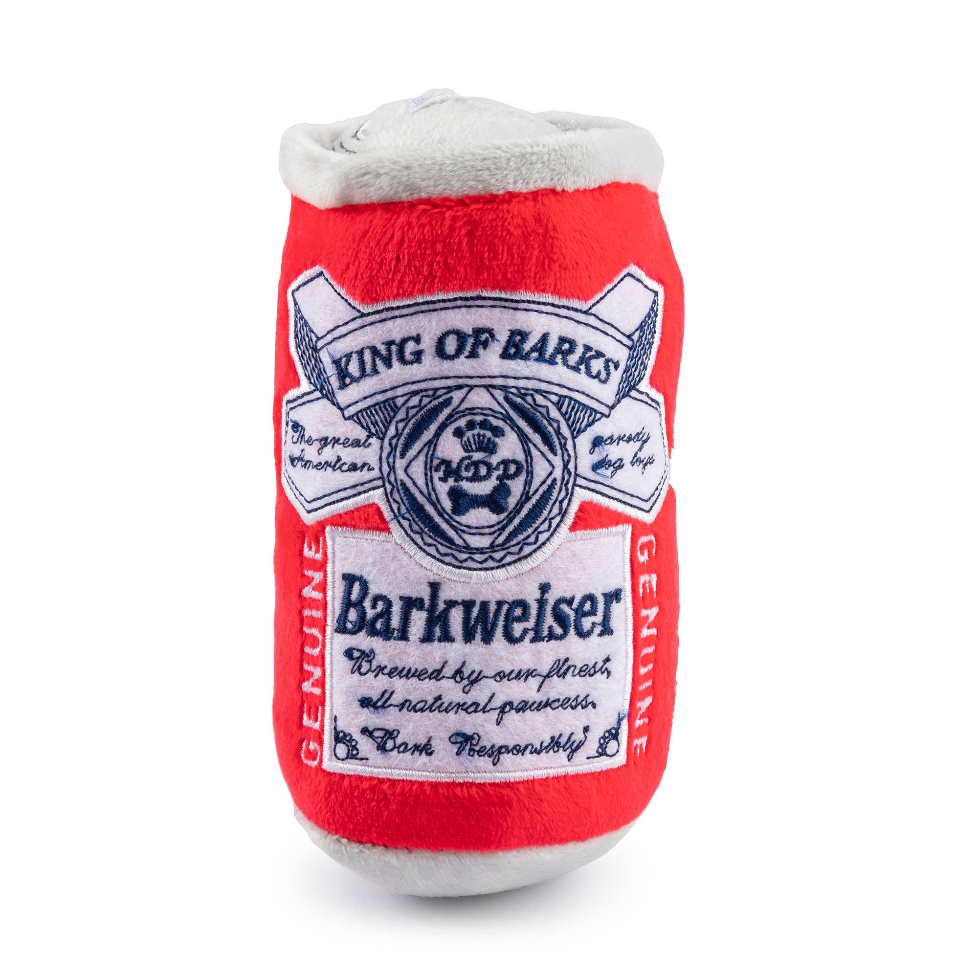 Barkweiser Can Squeaker Dog Toy