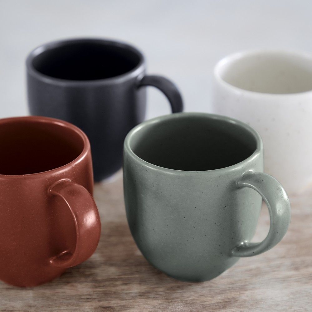 Pacifica Mug Set of 2 - Seed Grey