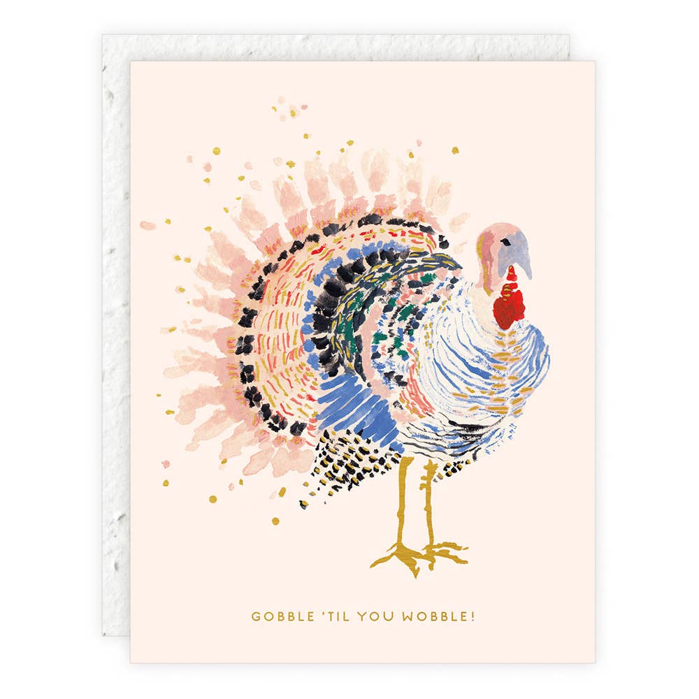 Gobble Gobble Thanksgiving Card
