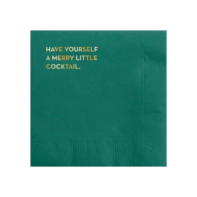 Merry Cocktail Napkins