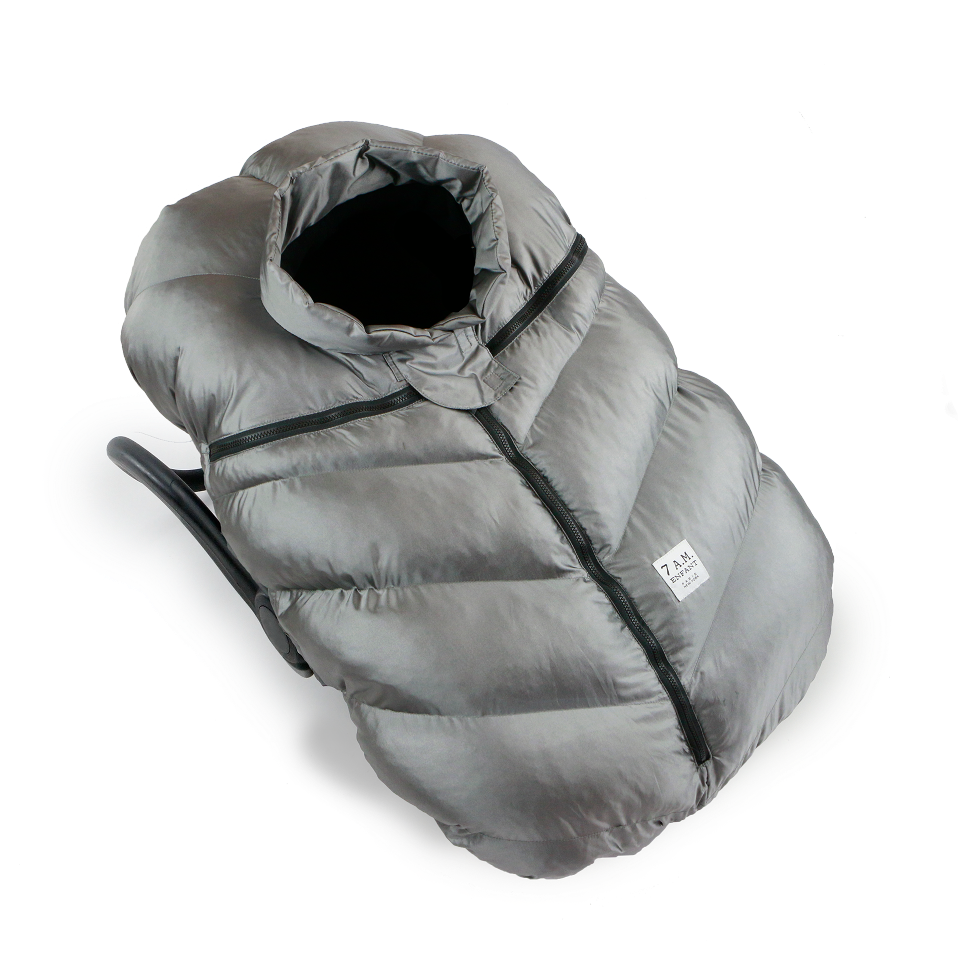 Car Seat Cocoon - Metallic Silver