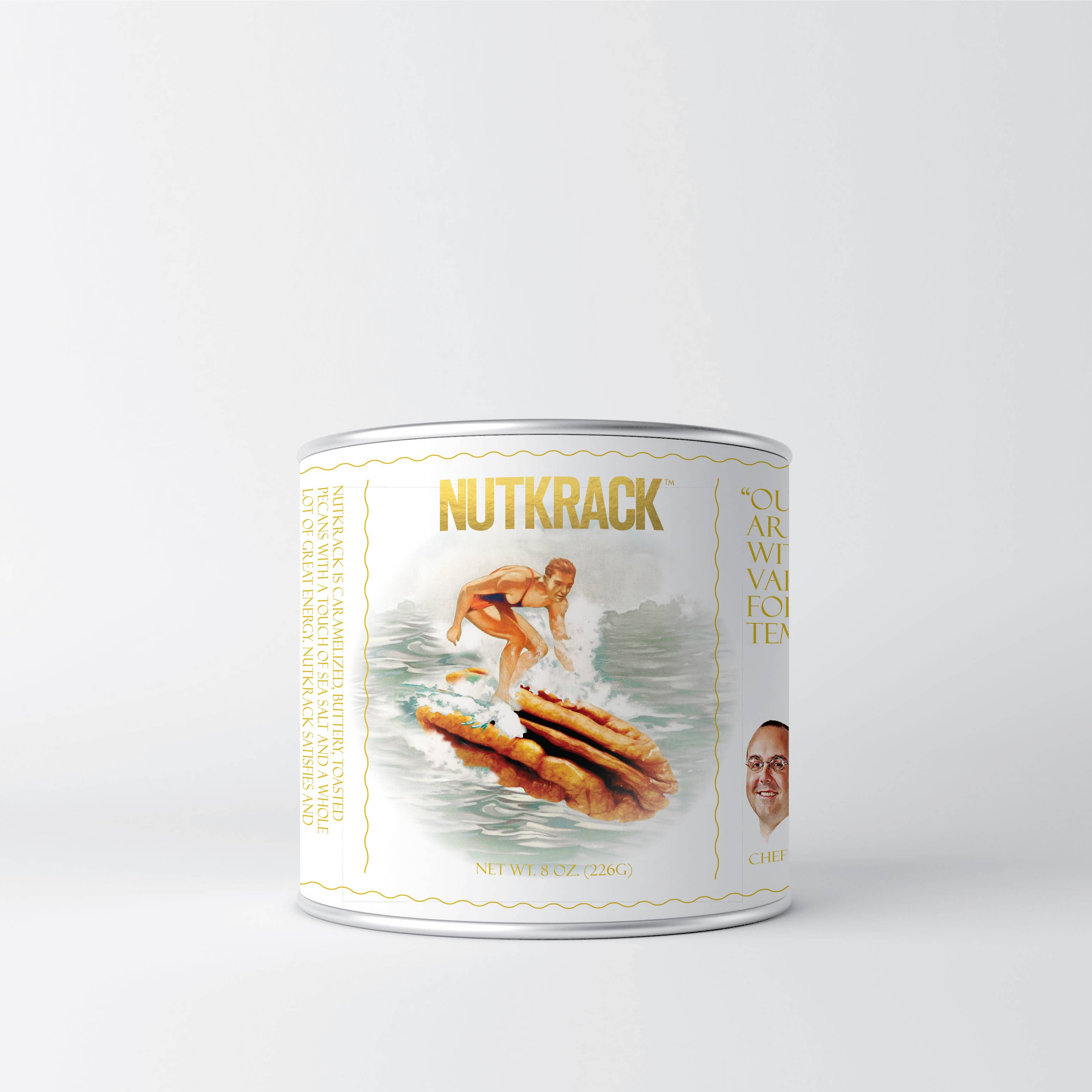Nutkrack Candied Pecans - 8oz