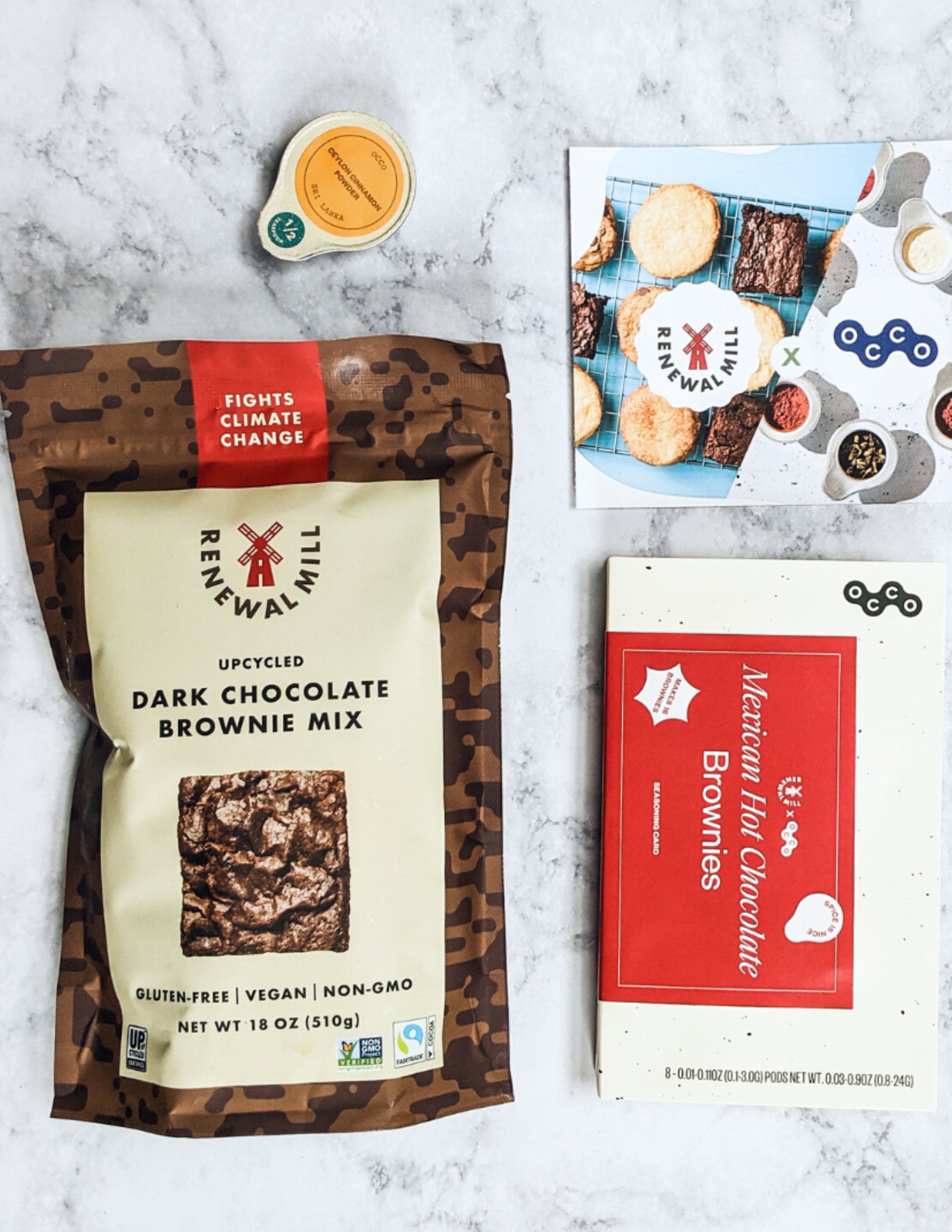 Renewal Mill x Occo Mexican Hot Chocolate Brownie Kit