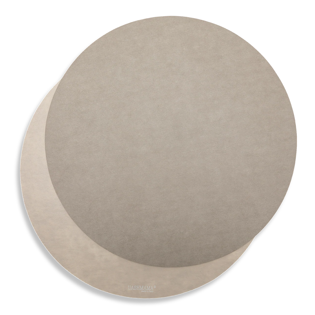 Coto Round Placemat - Grey/Cachemire