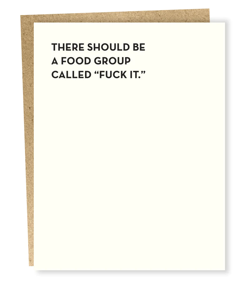 Food Group Card