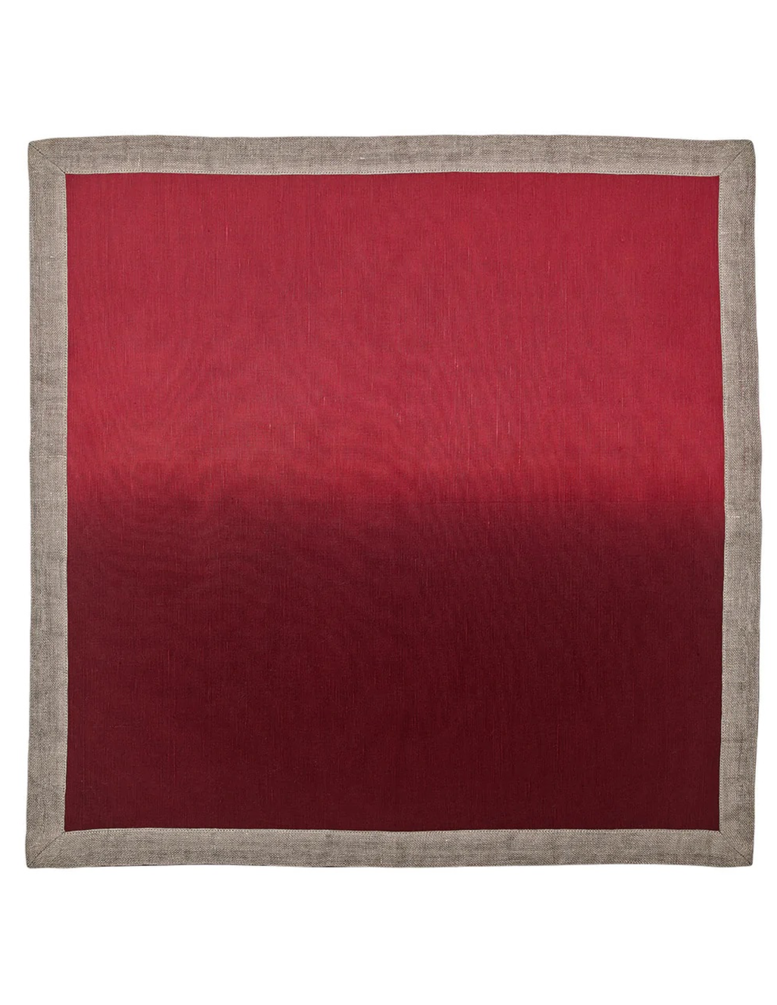 Dip Dye Napkin Set/4 - Red & Burgundy