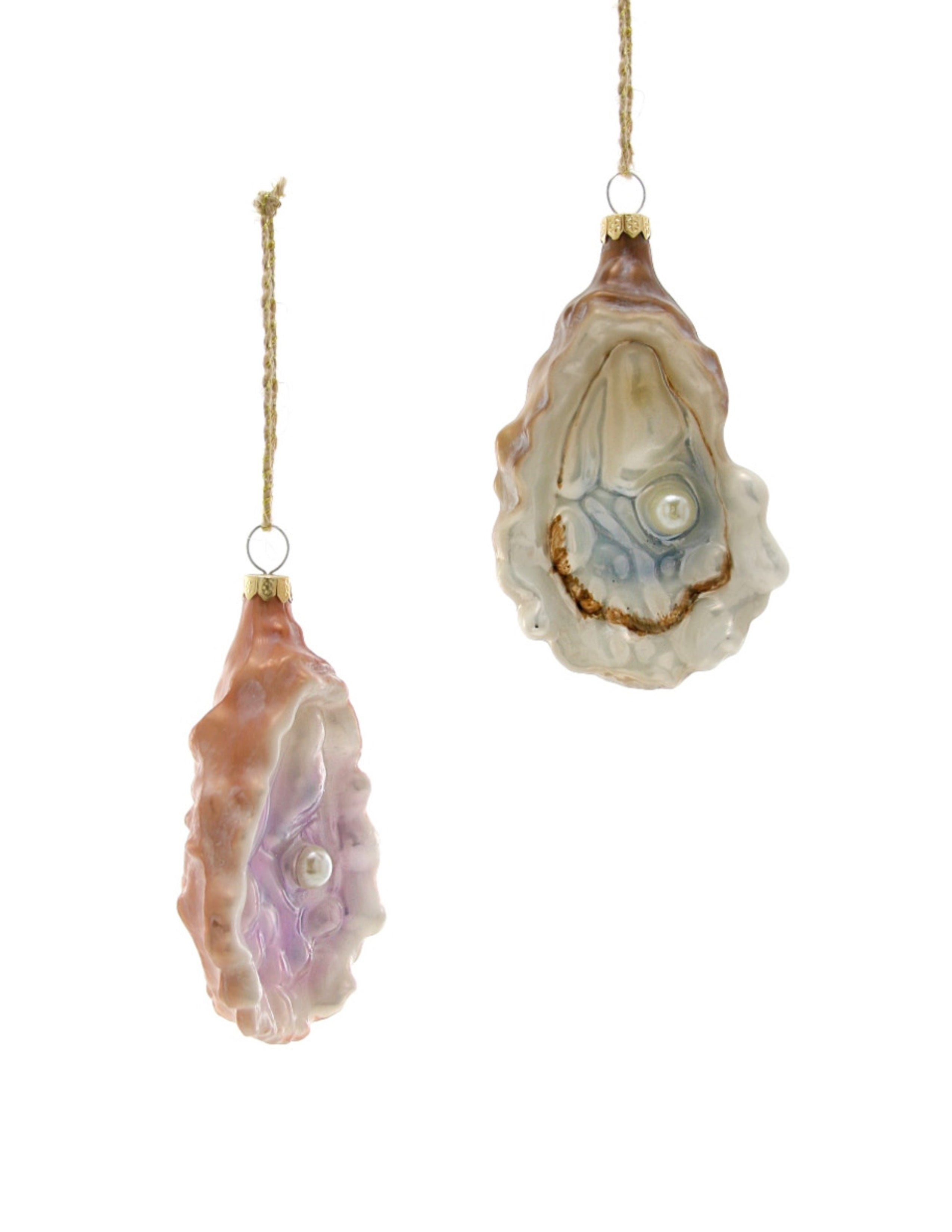 Oyster with Pearl Asst Ornament