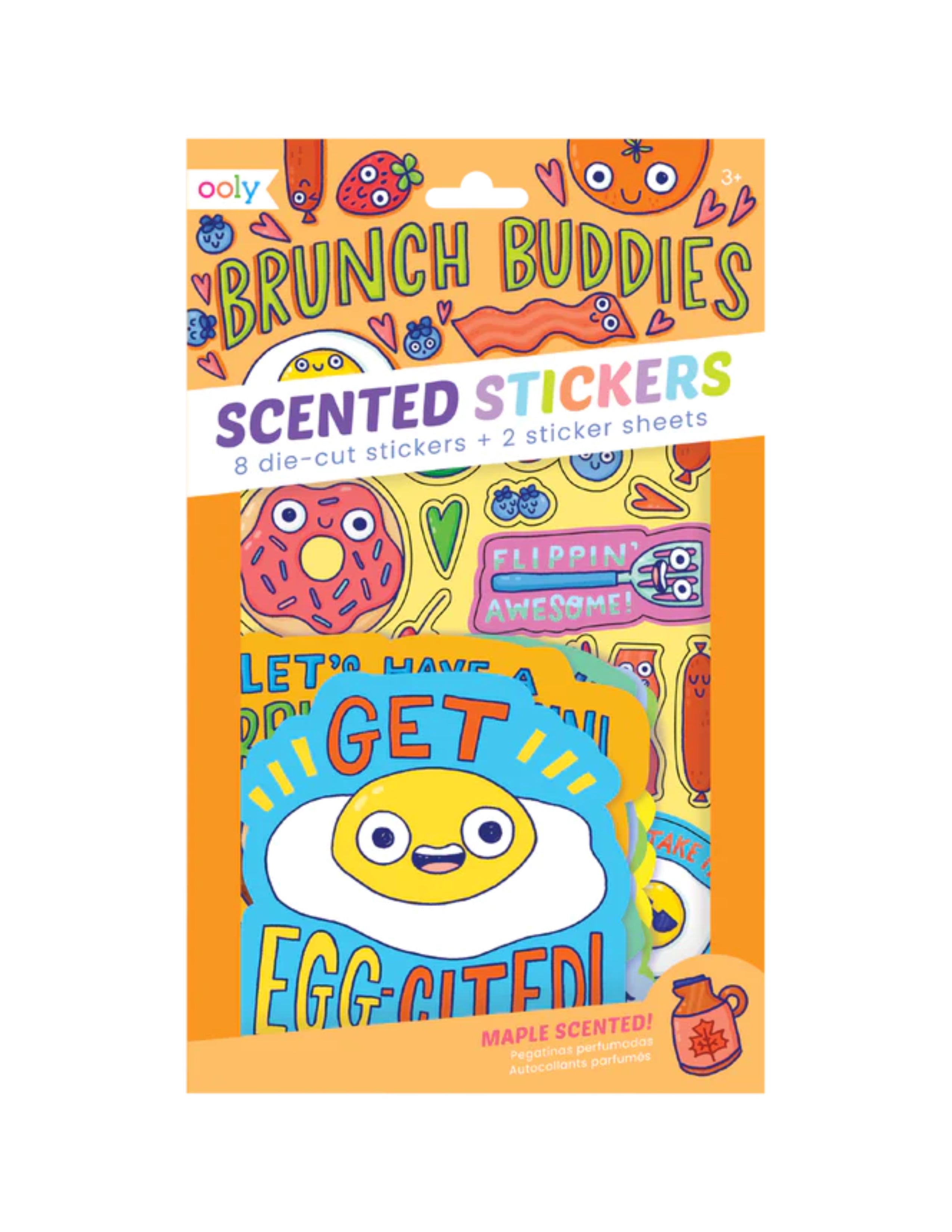 Scented Scratch Stickers - Brunch Buddies
