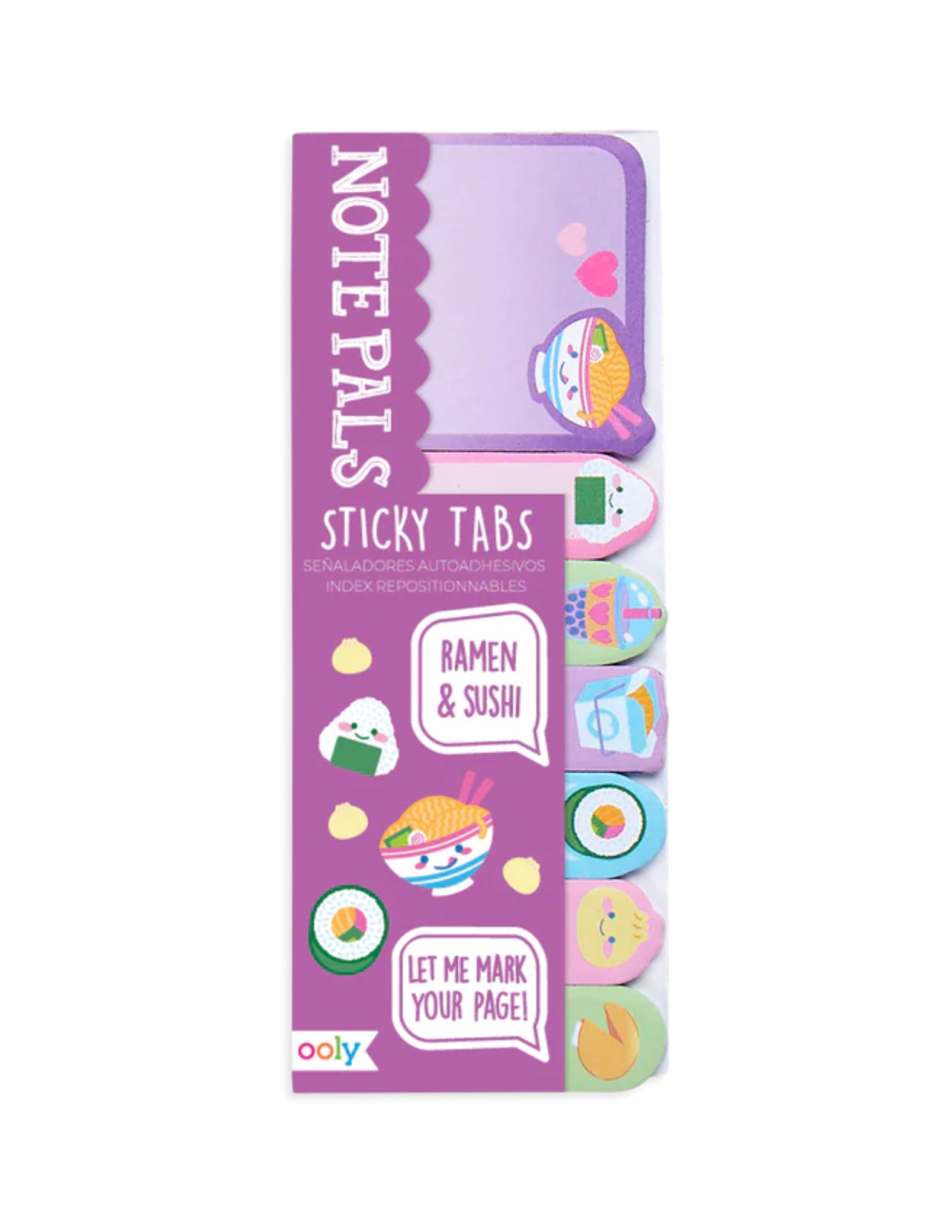 Notepals Sticky Tabs - Ramen & Sushi