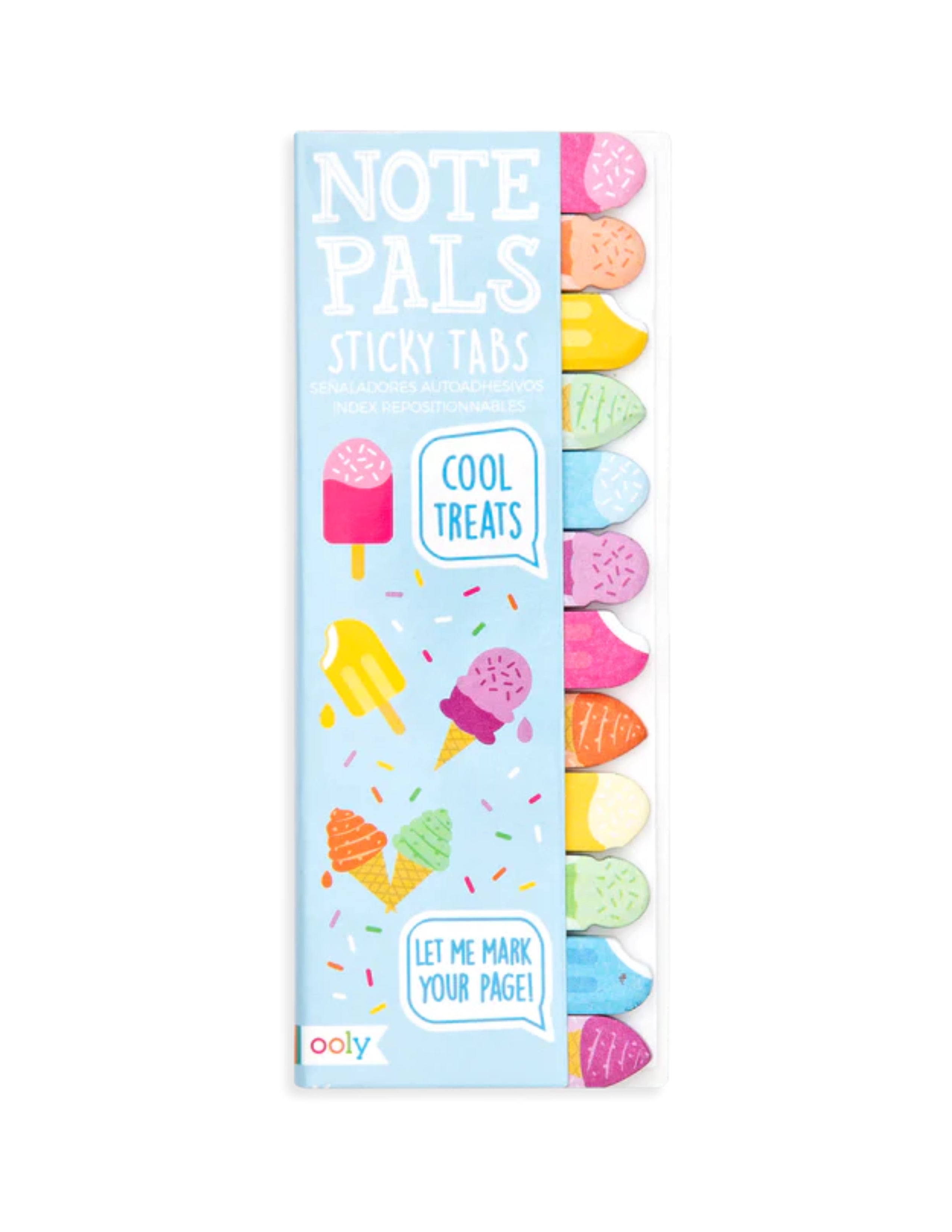 Notepals Sticky Tabs - Cool Treats