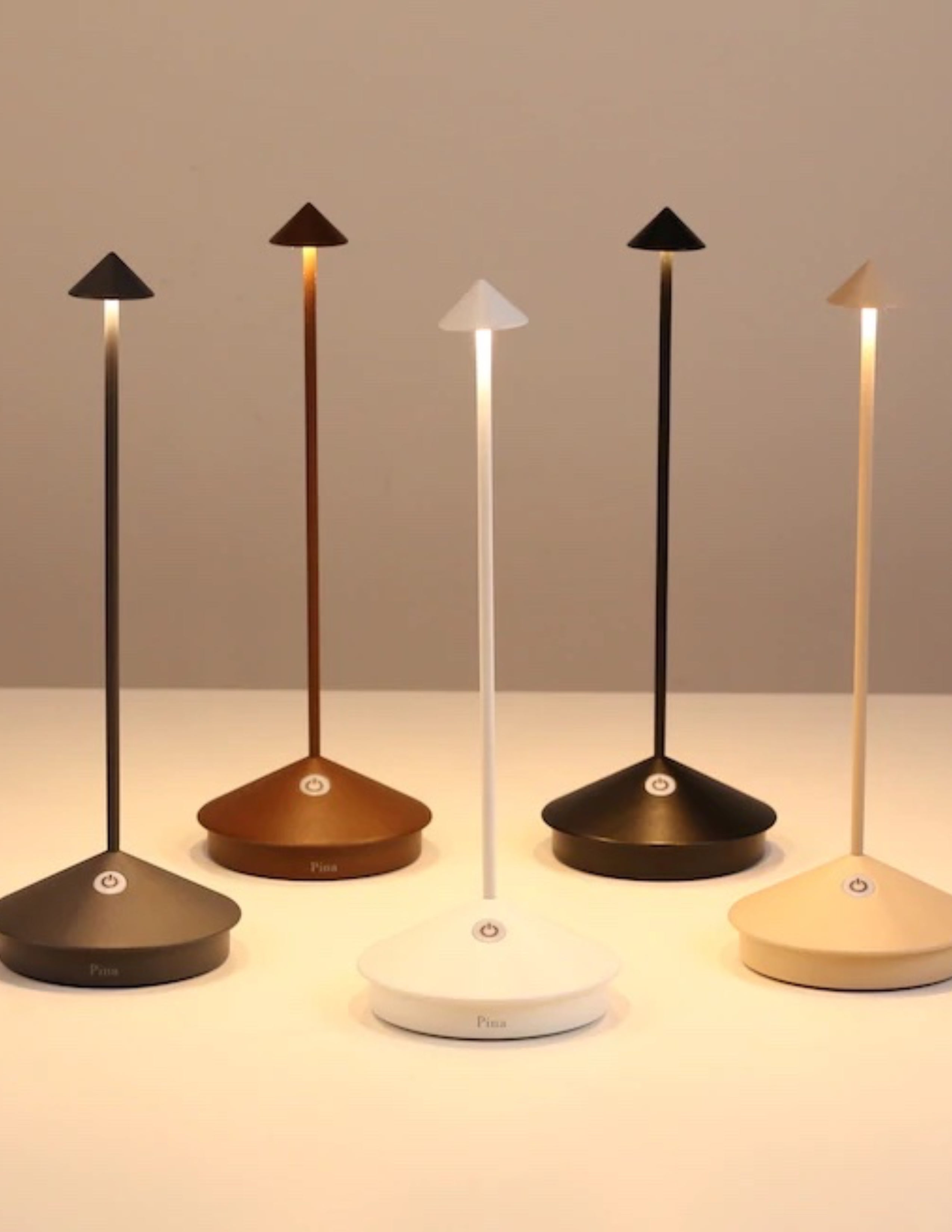 Pina Pro Table Lamps - Black