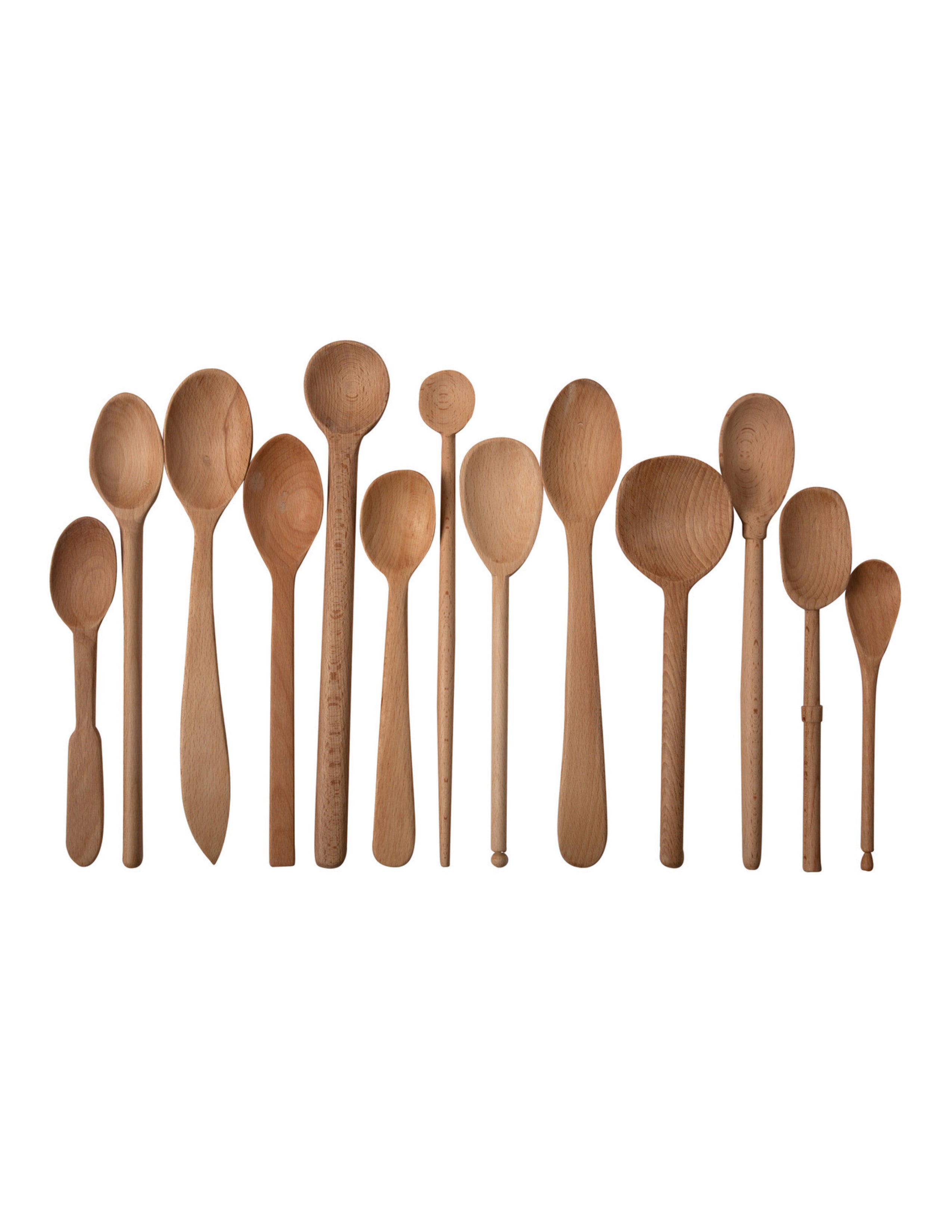 Bakers Dozen Large Wood Spoon
