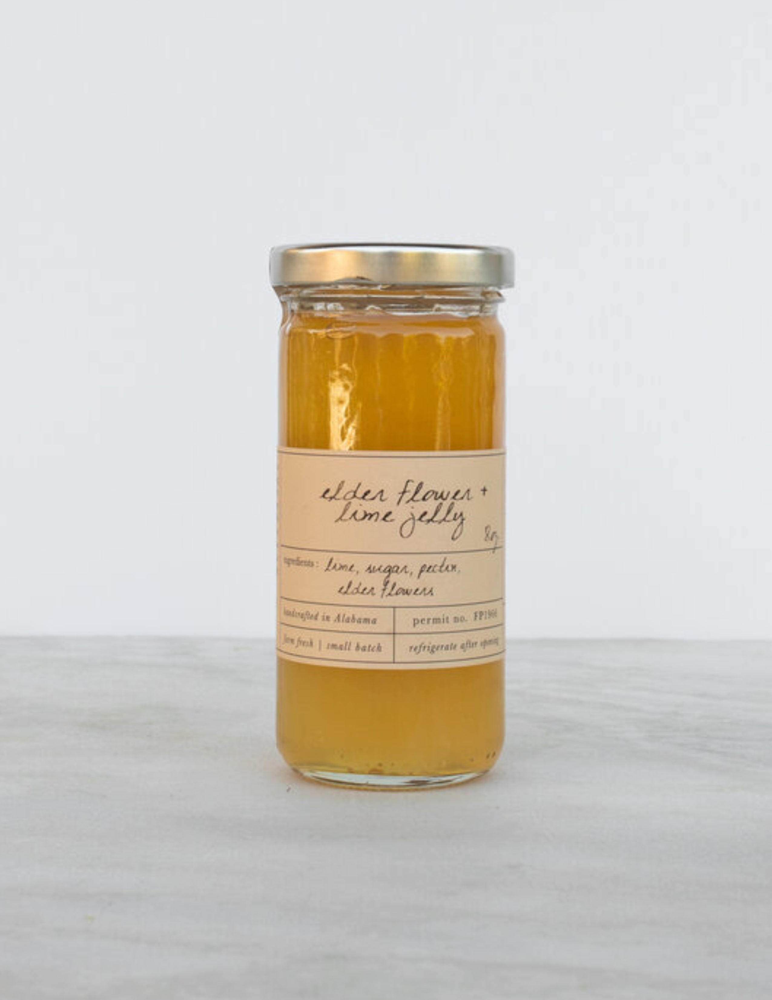 Elderflower + Lime Jelly