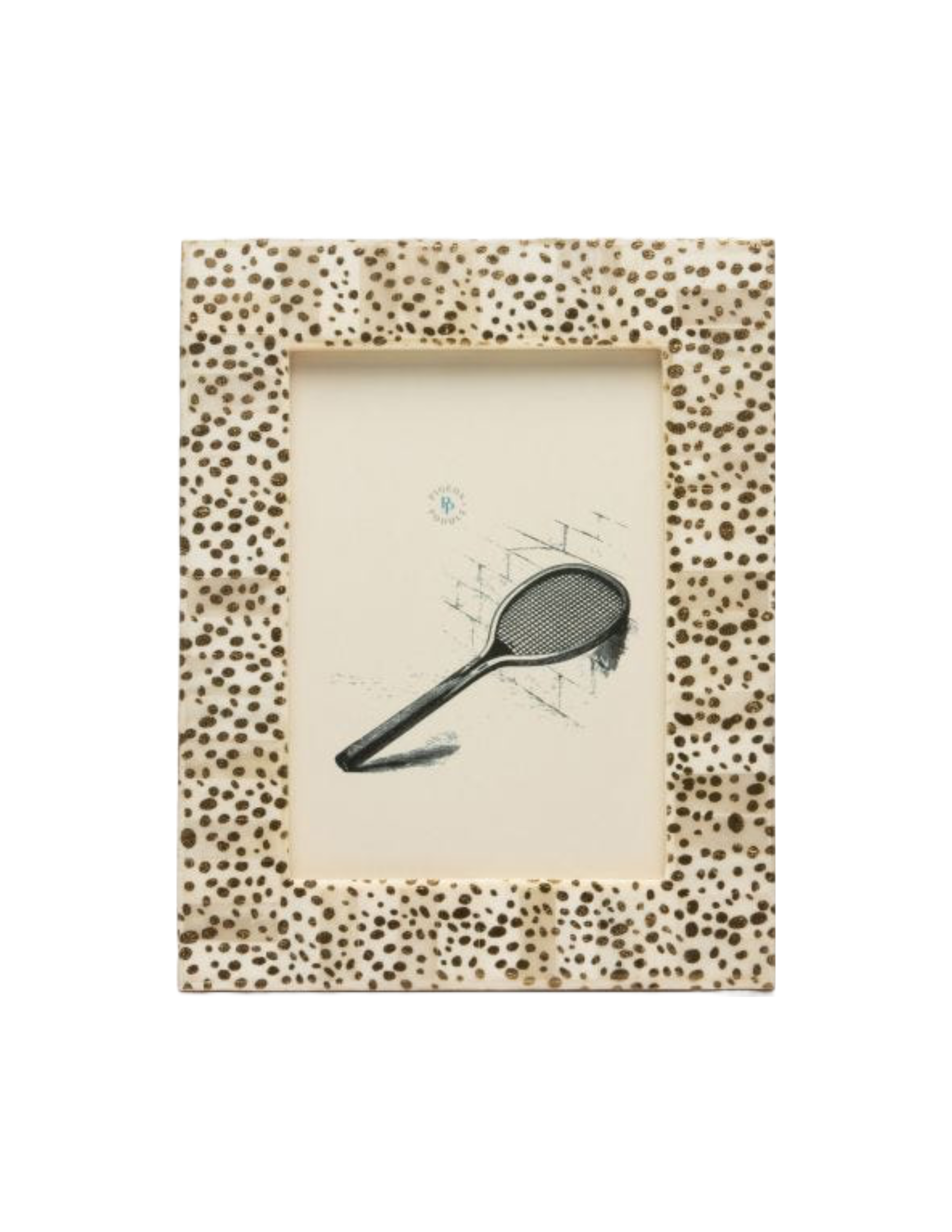 Ismailia Spotted Frame - Gold