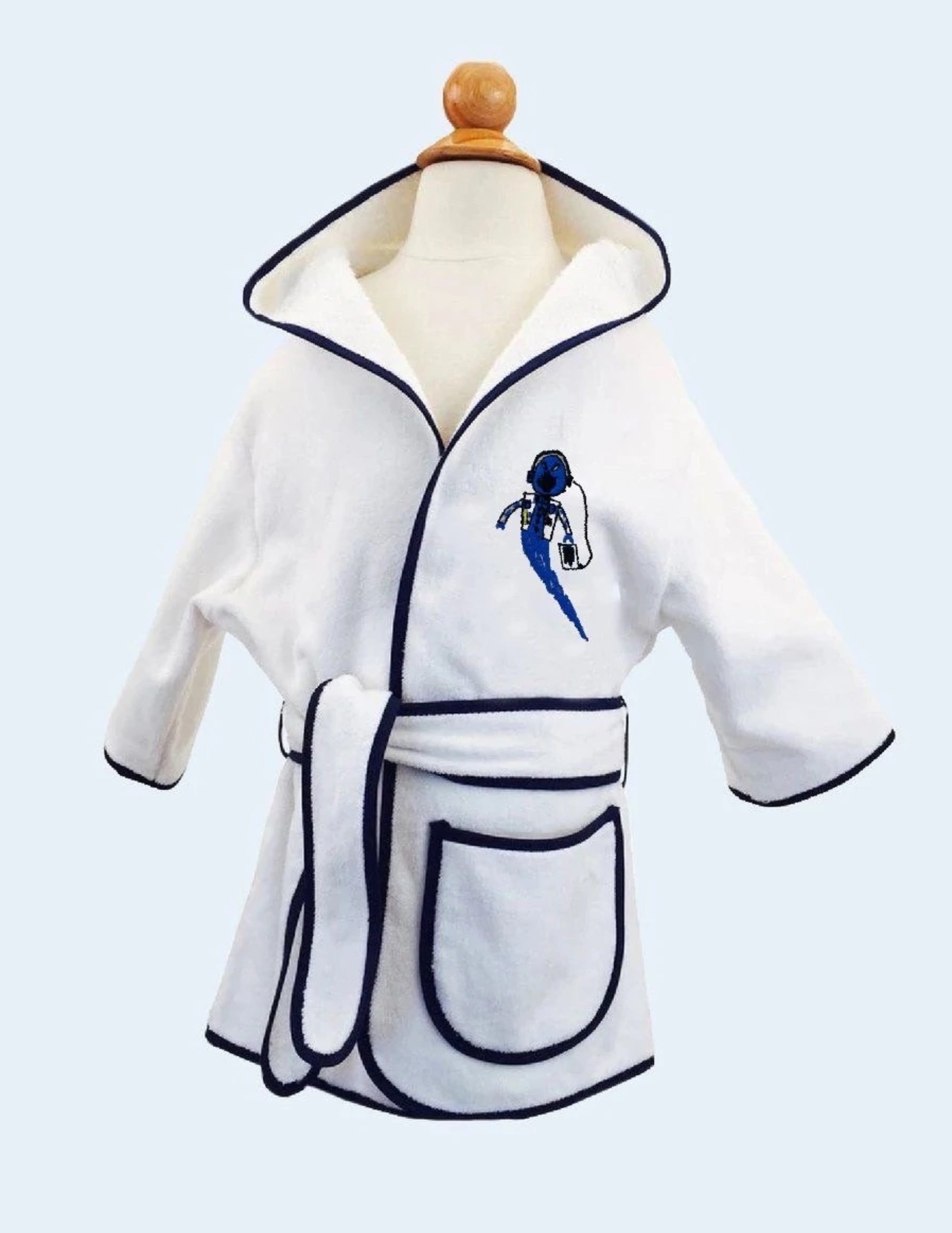 Draw Your Own Robe Gift Set - Kid