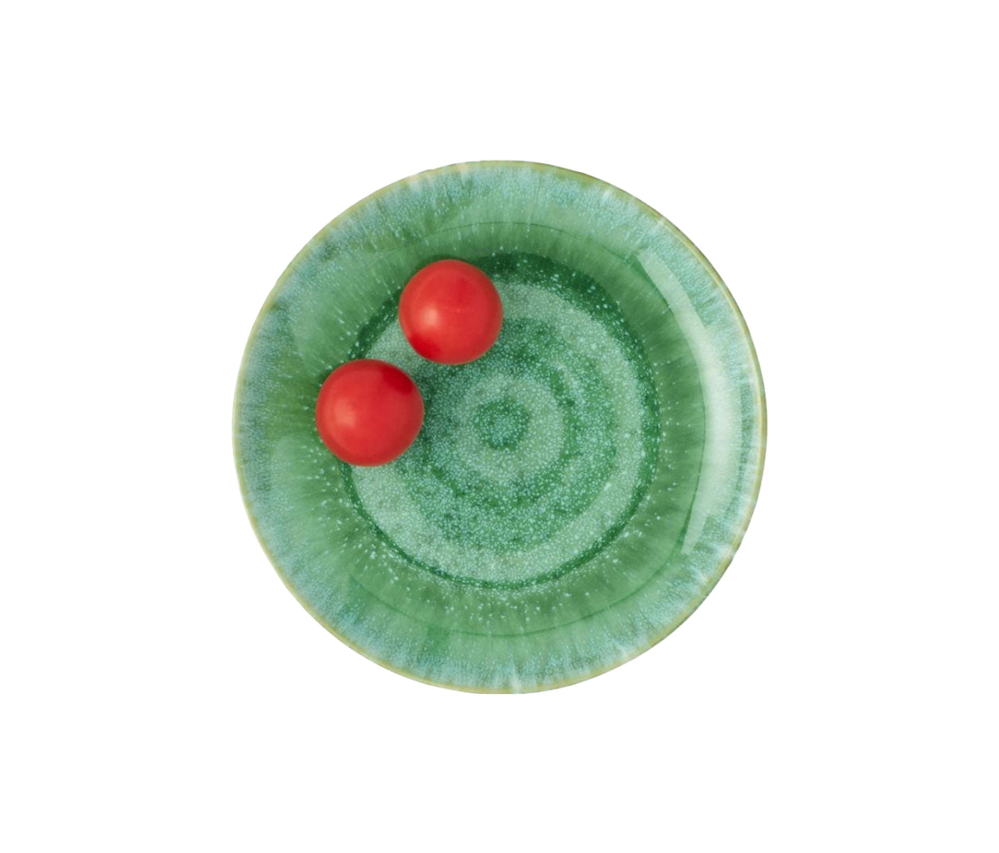 Eloise Reactive Emerald Salad/Dessert Plate Set of 4