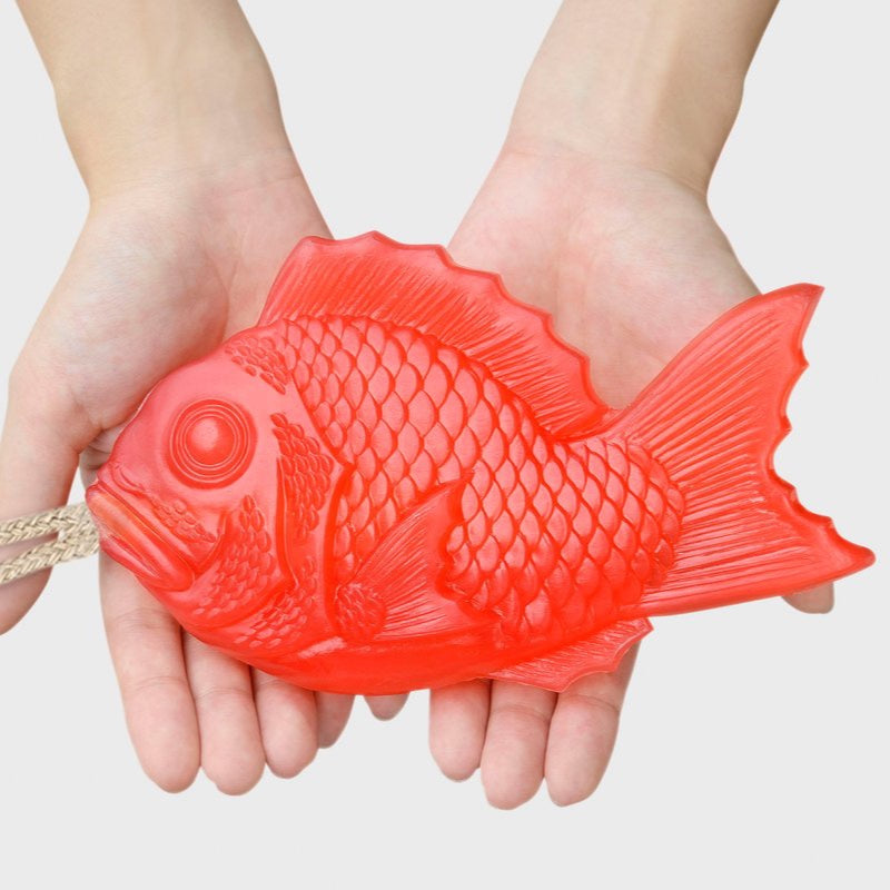 Fish Welcome Soap on a Rope - Pomegranate