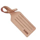 Vachetta Leather Pull Through Luggage Tag - Red