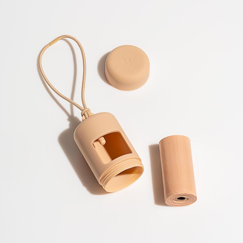 Poop Bag Carrier - Tan