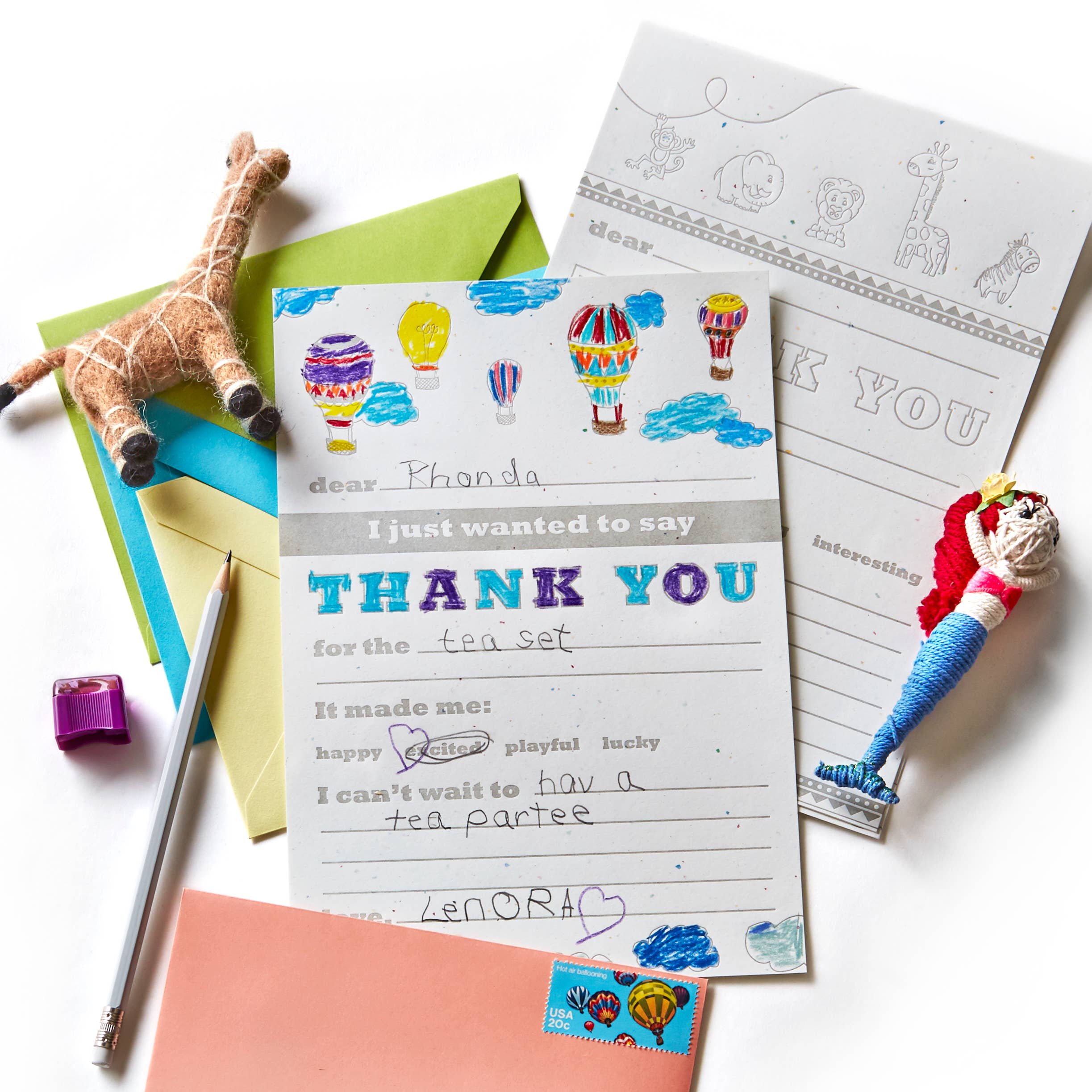 Kid Thank You Notes