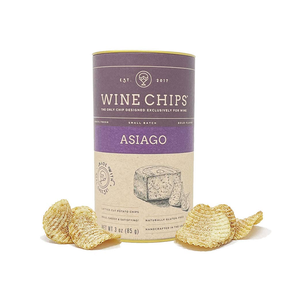 Wine Chips 3oz - Asiago