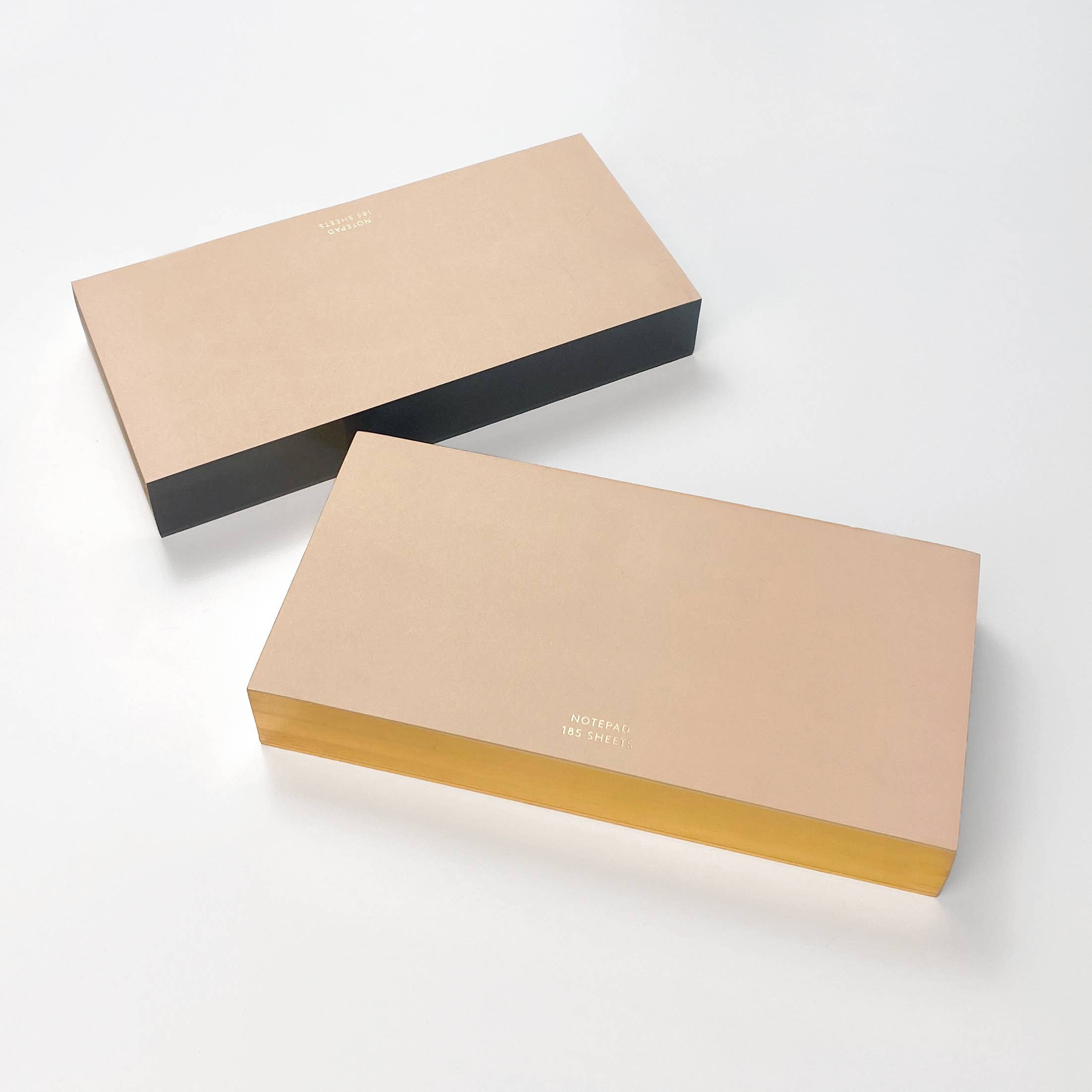 Blush Notepad with Gilded Edge - Medium
