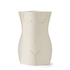 Large Venus Paper Vase - Ivory